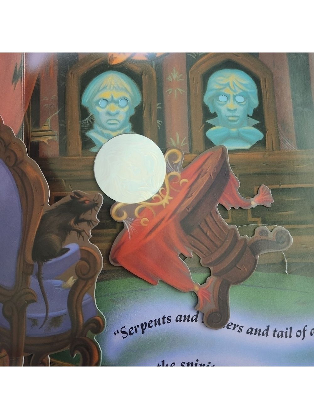 Disney's Haunted Mansion Pop-Up Book 1994 Hard Cover Brand New - Picture 2 of 4